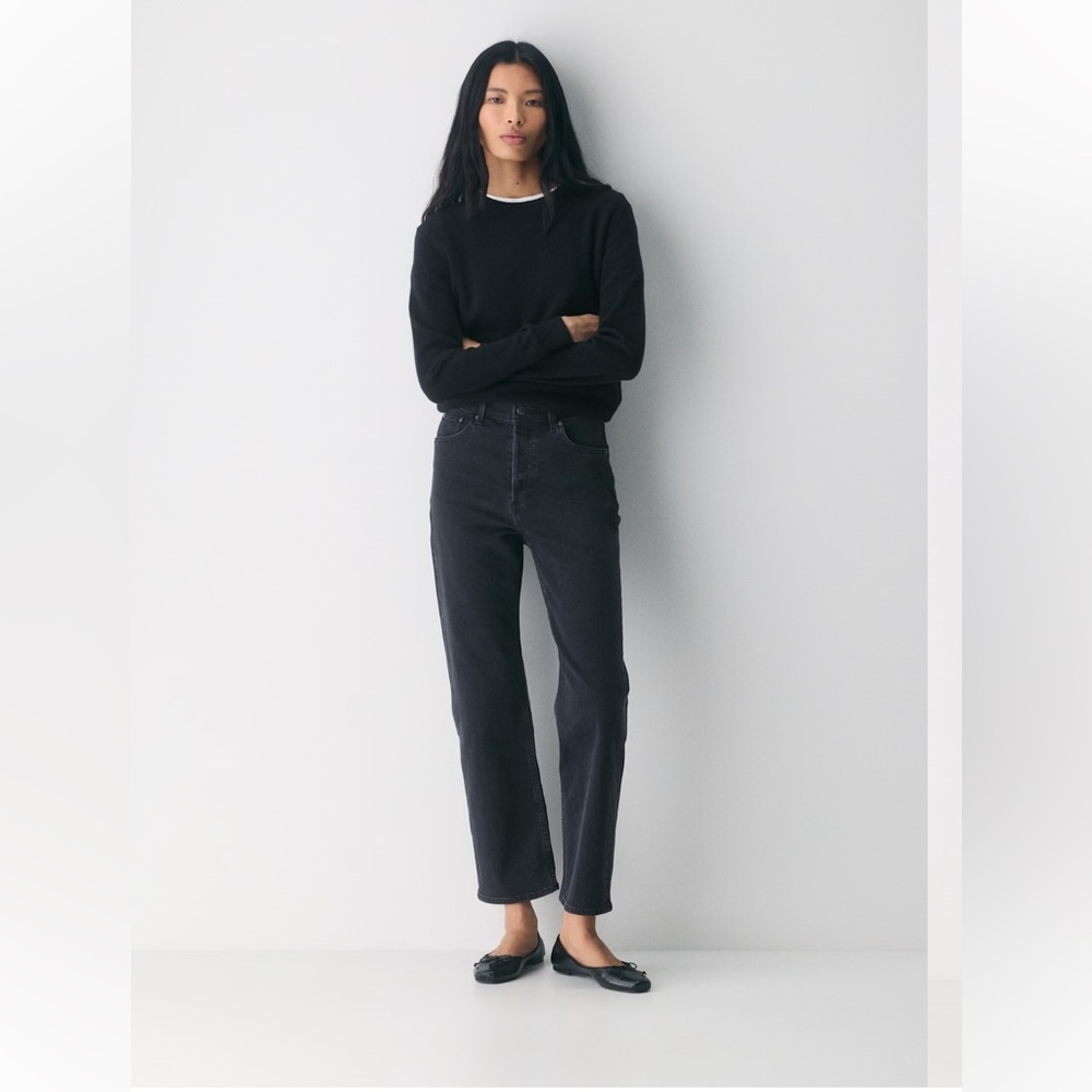 Denim Forum the Arlo Hi-rise Straight Jean
